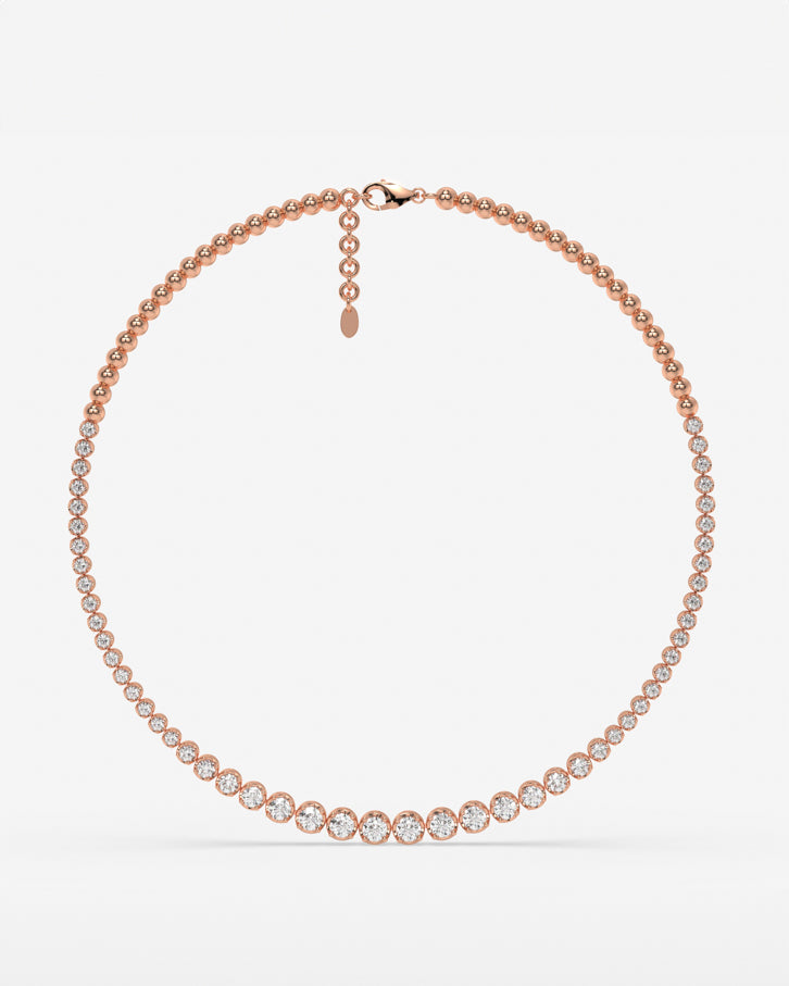 Serenelle Necklace In Rose Gold